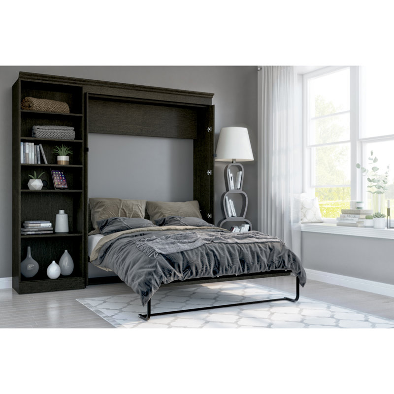 Mercury Row® Harvill Full / Double Low Profile Storage Murphy Bed Wayfair Canada